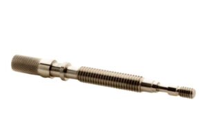 High-precision machined metal component for industrial machinery and manufacturing processes.